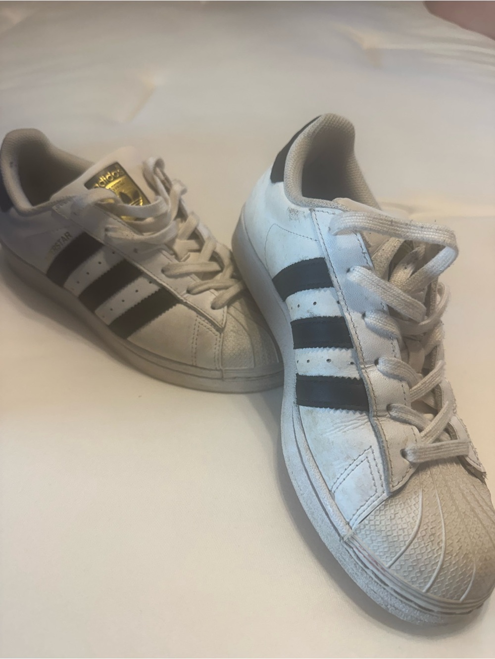 adidas Blue Shoe Box with White Trefoil Logo